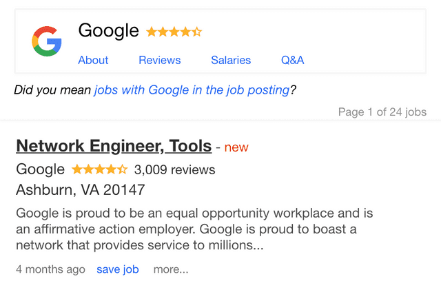 google hiring